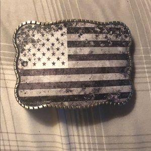 American Flag Wallet Buckle